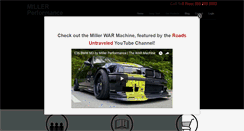 Desktop Screenshot of millerperformancecars.com
