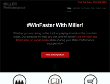 Tablet Screenshot of millerperformancecars.com